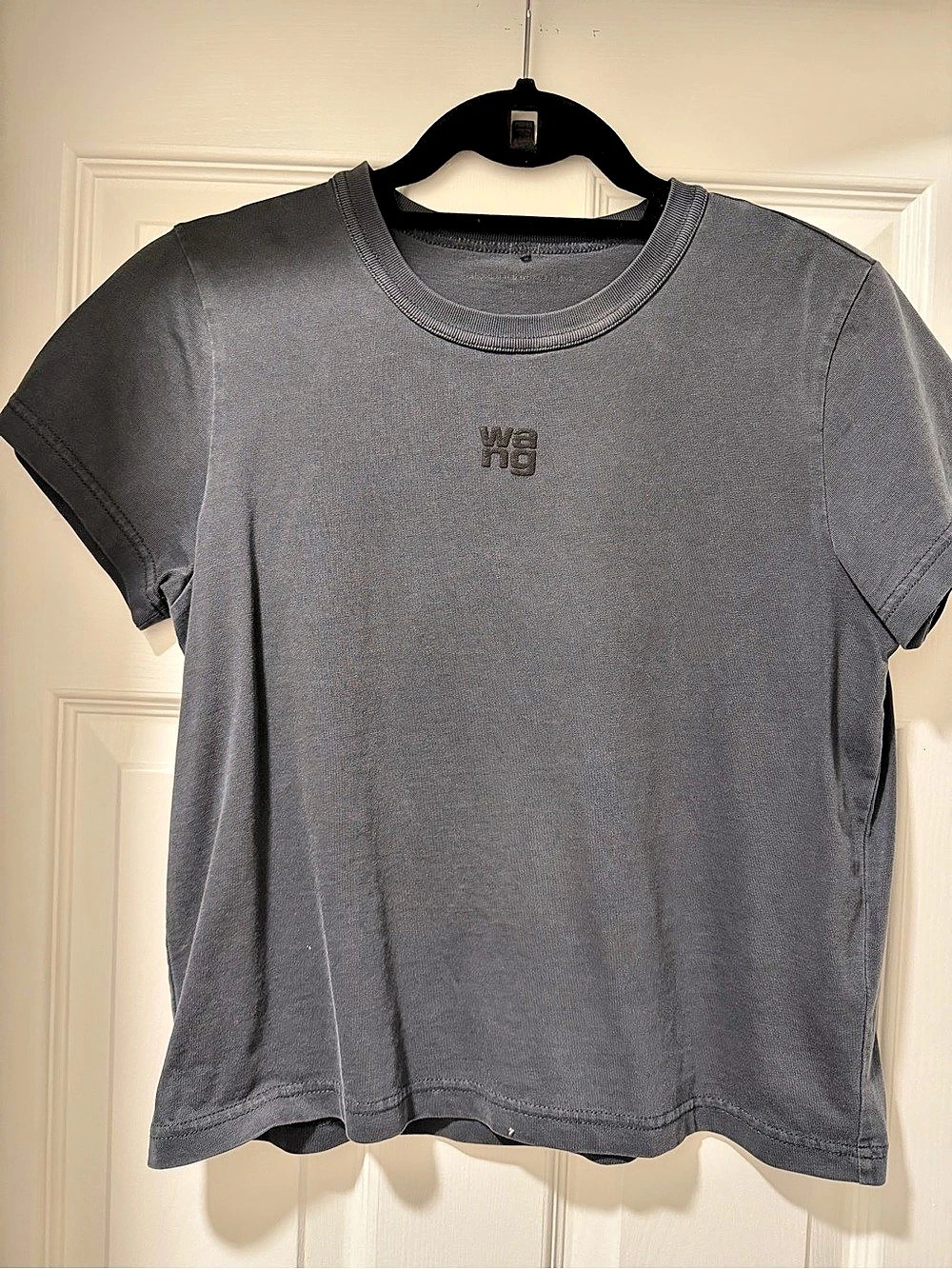 alexanderwang Cotton Short Sleeve Tee